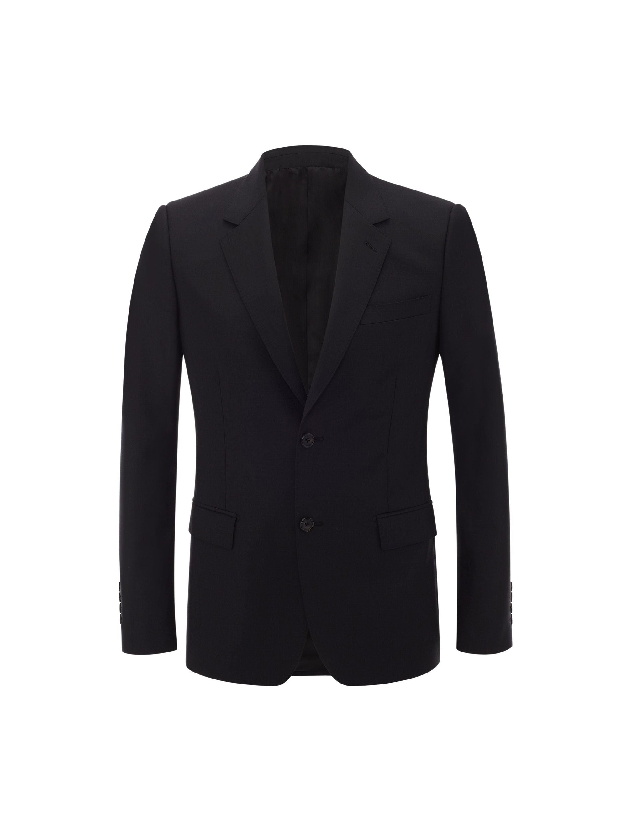 Blazer avec poches en laine - Black