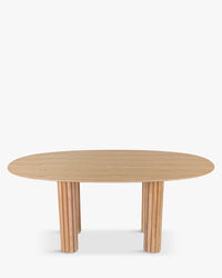 Table à manger Goya en bois - Bois naturel