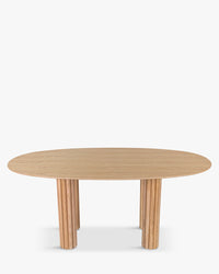 Table à manger Goya en bois - Bois naturel