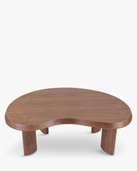 Table basse Antonio en bois - Bois noyer