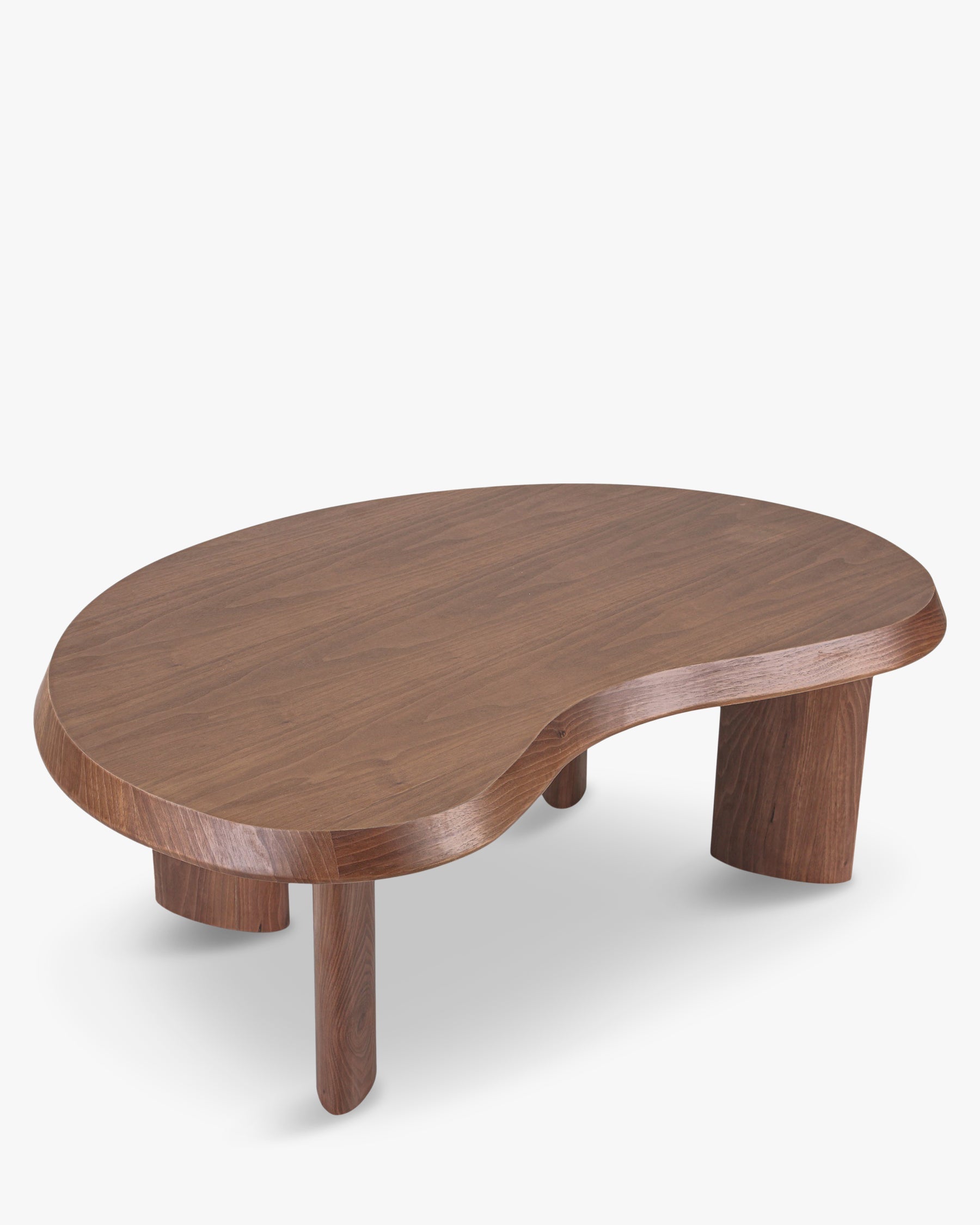 Table basse Antonio en bois - Bois noyer