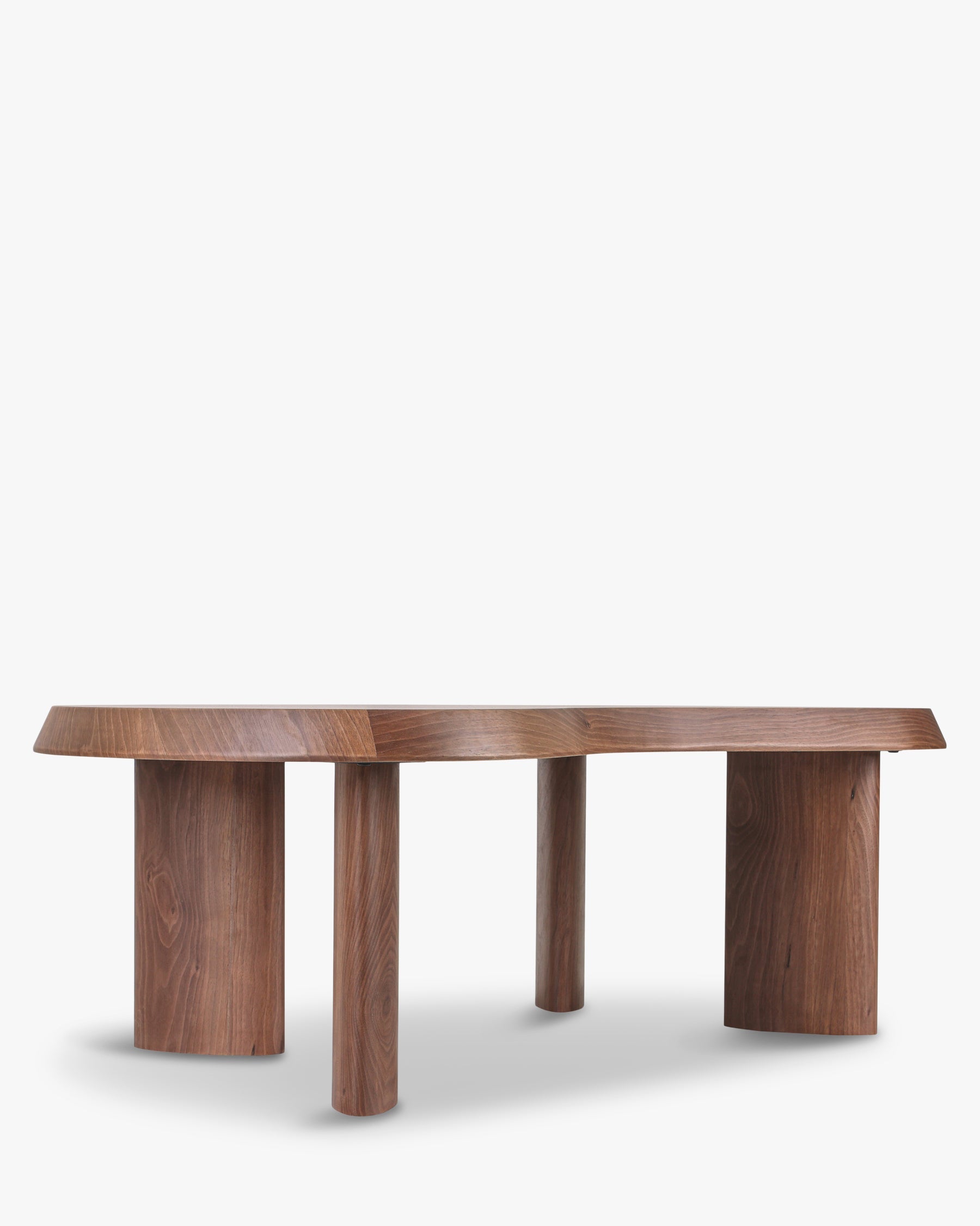 Table basse Antonio en bois - Bois noyer