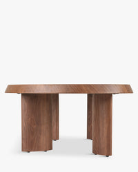 Table basse Antonio en bois - Bois noyer