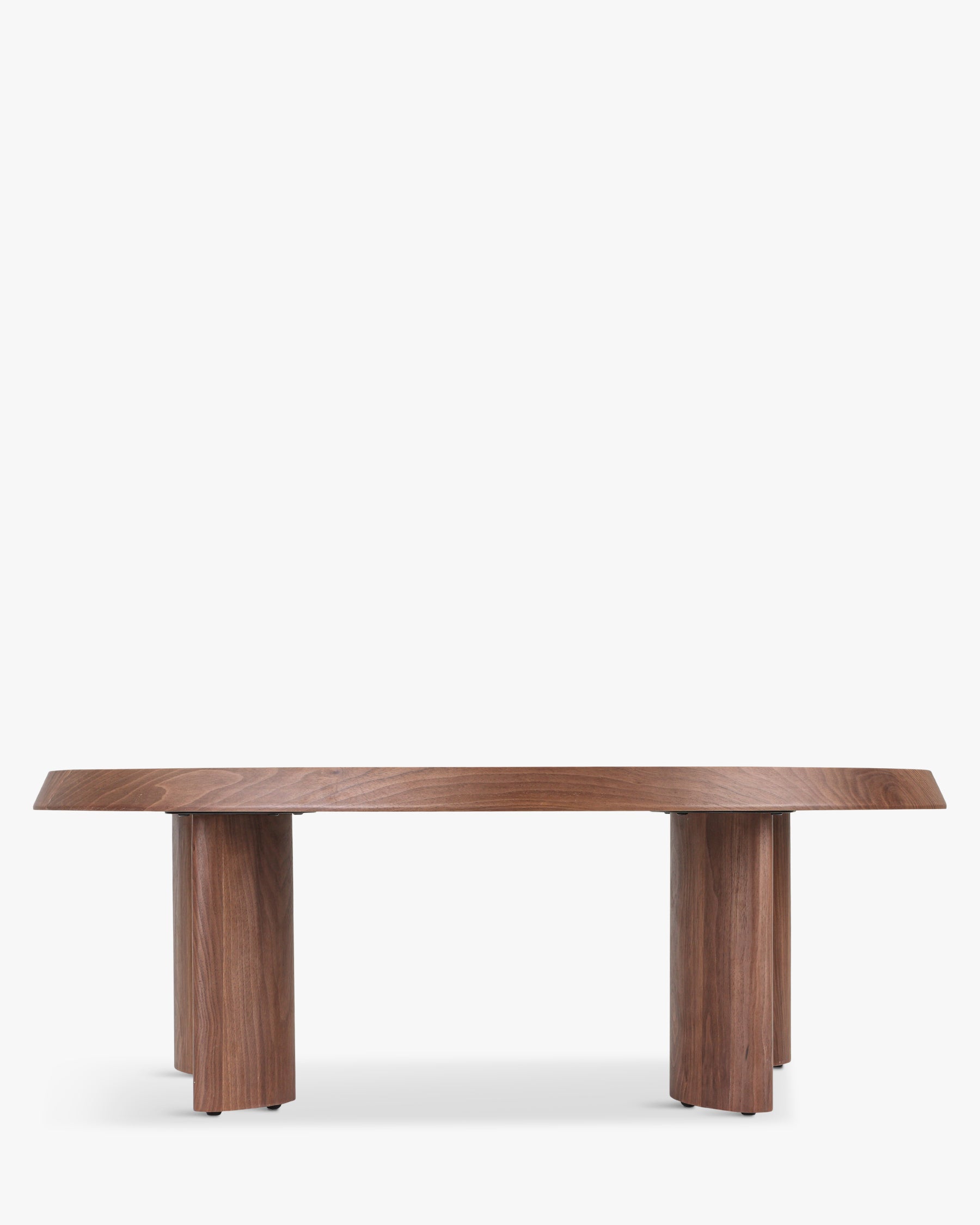 Table basse Antonio en bois - Bois noyer