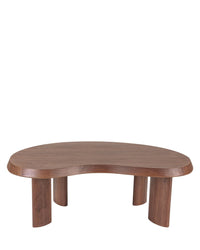 Table basse Antonio en bois - Bois noyer