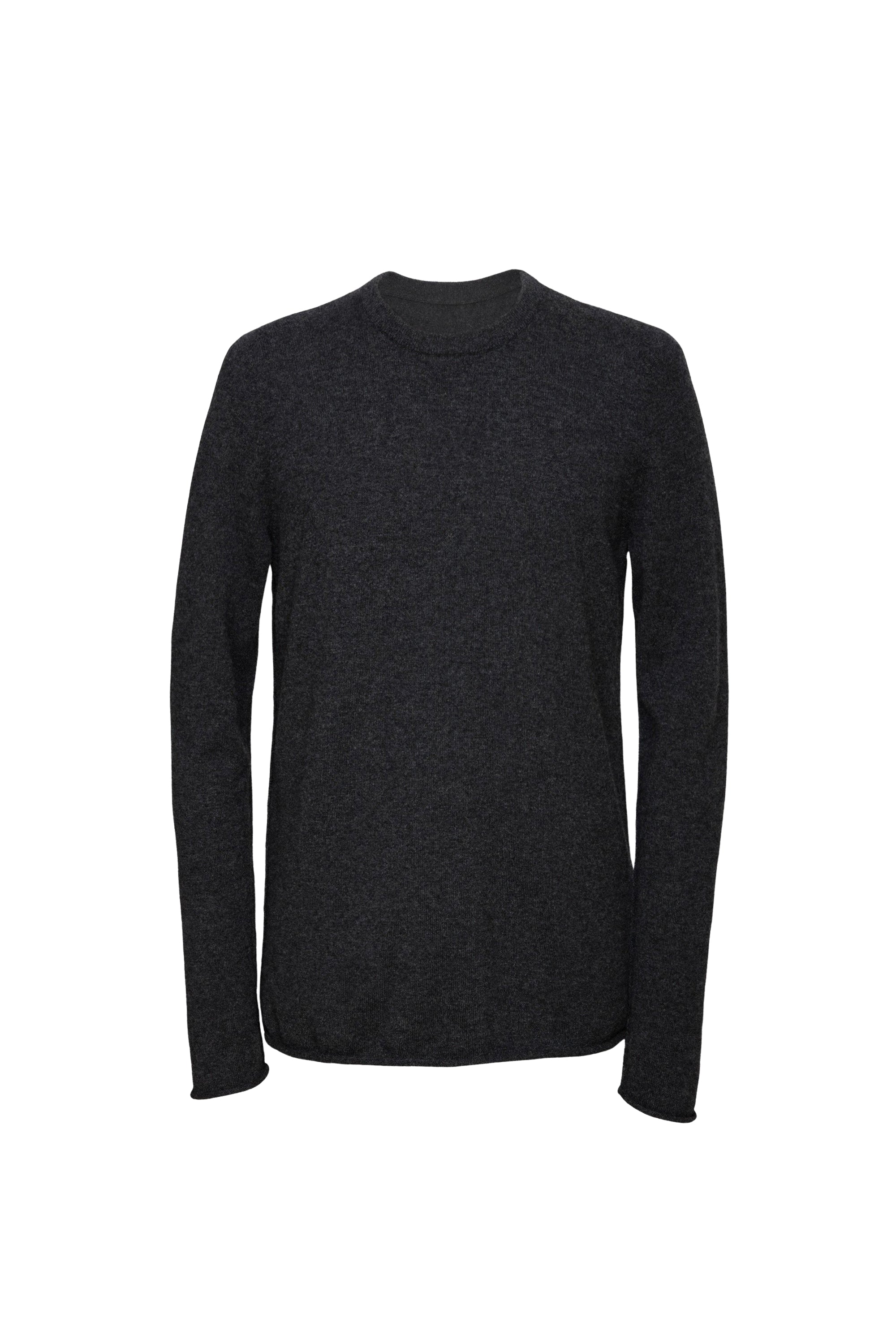 Pull unisexe classique T en cachemire - Anthracite