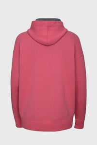 Sweat à capuche unisexe Claude en cachemire réversible - Bubble & Gris Chine