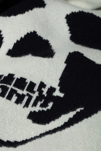 Sweat à capuche unisexe Driss en cachemire réversible - Encre & Lait