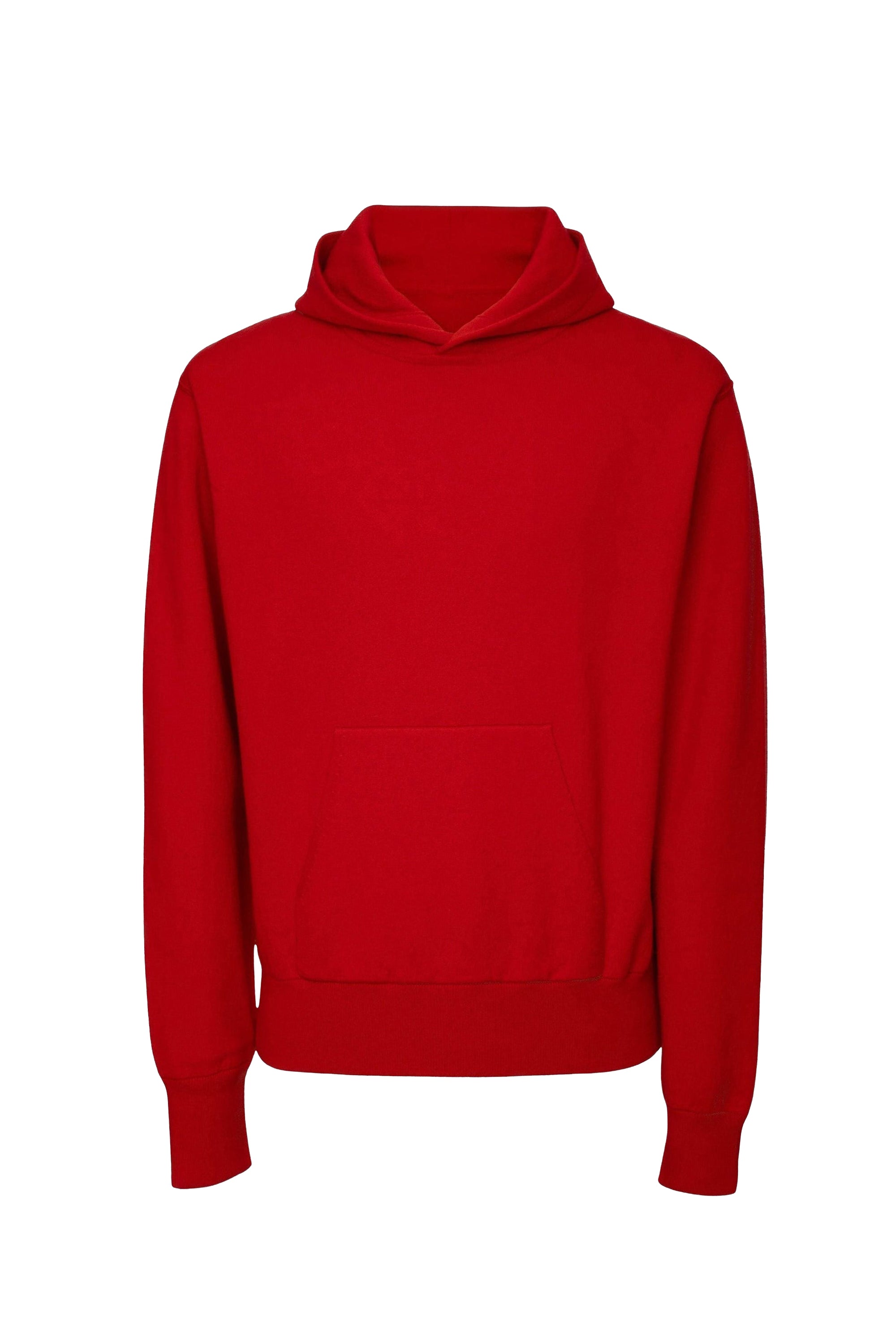 Sascha unisex cashmere hoodie - Pop red