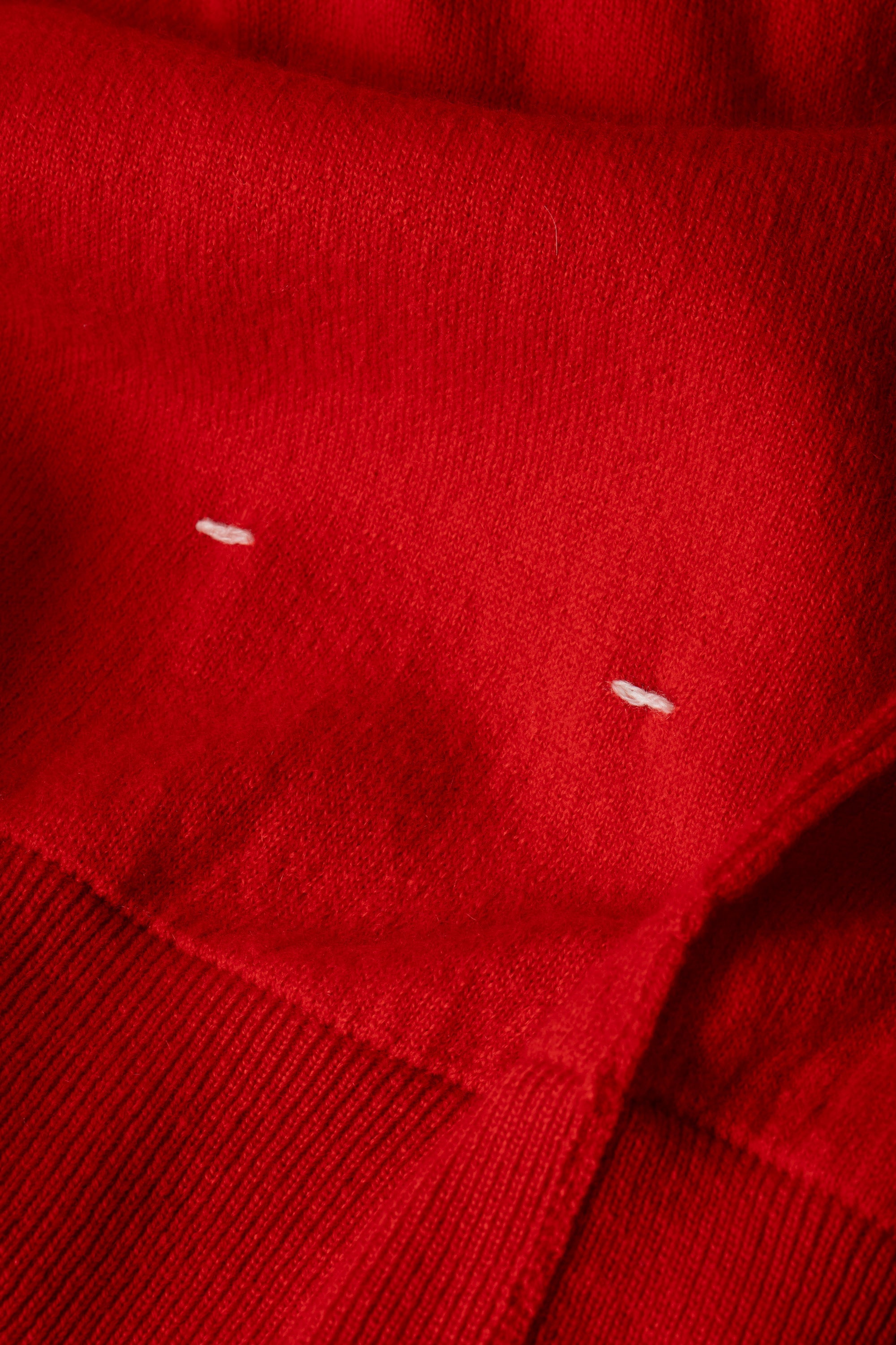 Sascha unisex cashmere hoodie - Pop red