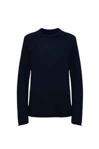 Pull unisexe Stephane en cachemire - Marine Profond