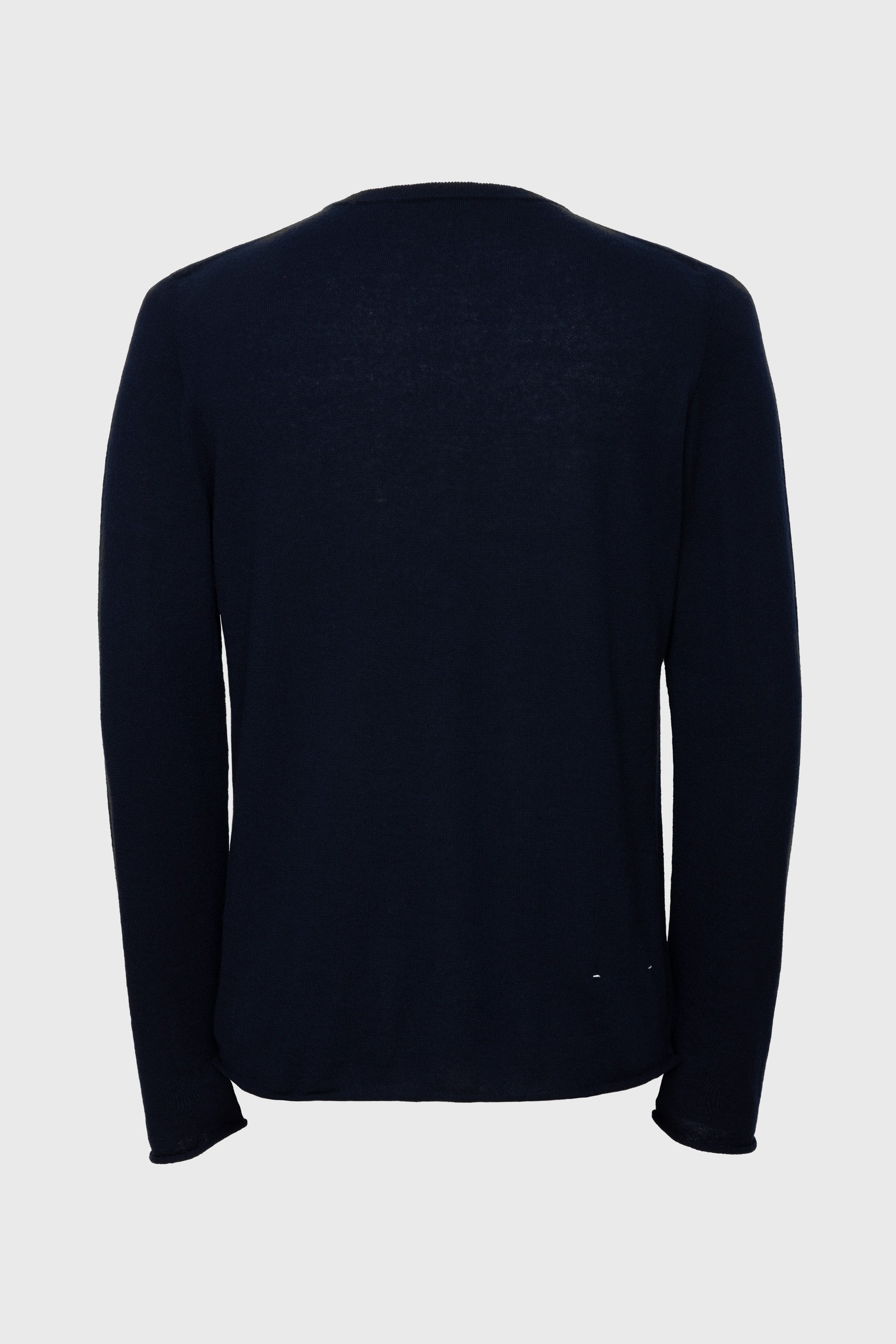 Pull unisexe Stephane en cachemire - Marine Profond