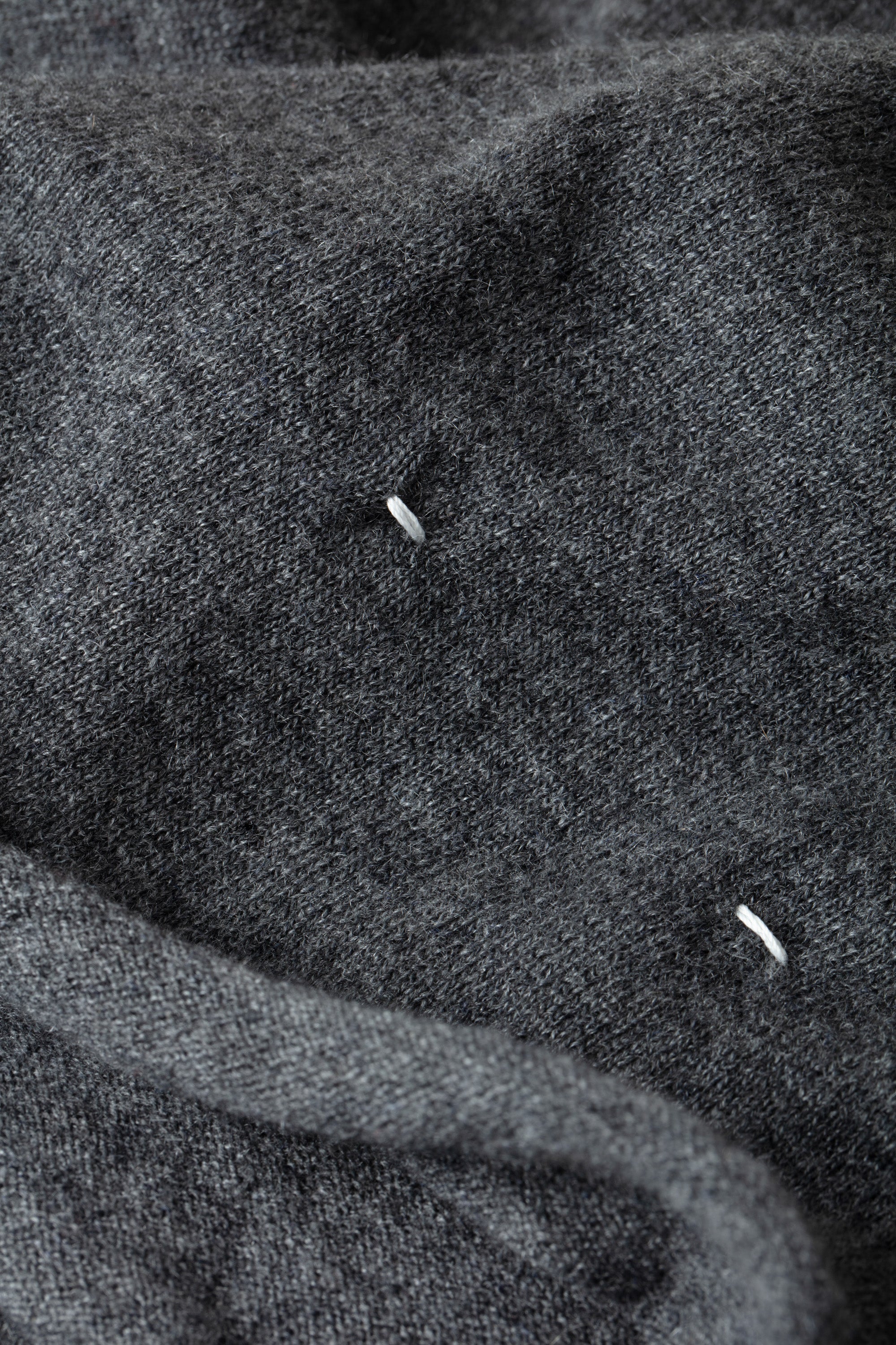 Pull unisexe Stephane en cachemire - Gris Derby