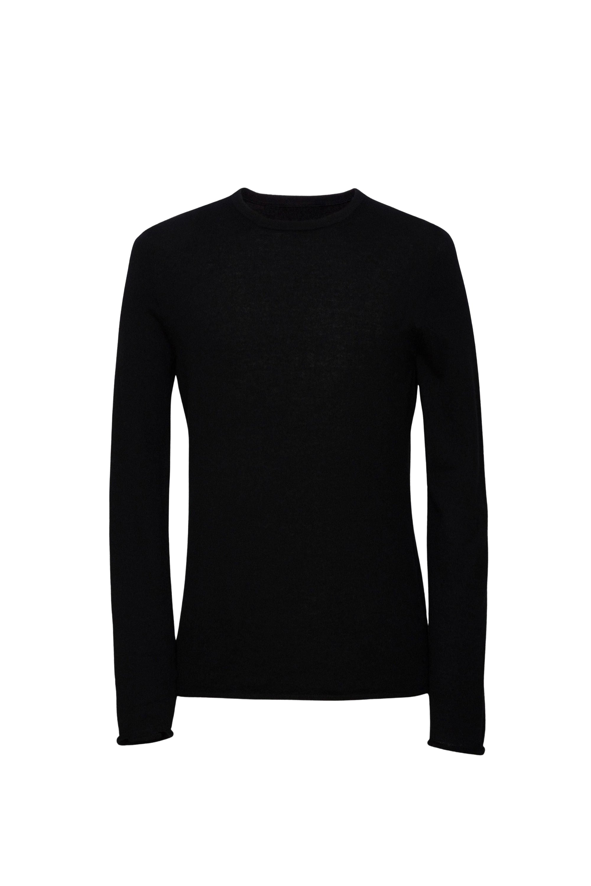 Pull unisexe Stephane en cachemire - Noir