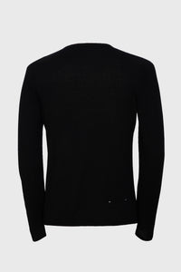 Pull unisexe Stephane en cachemire - Noir