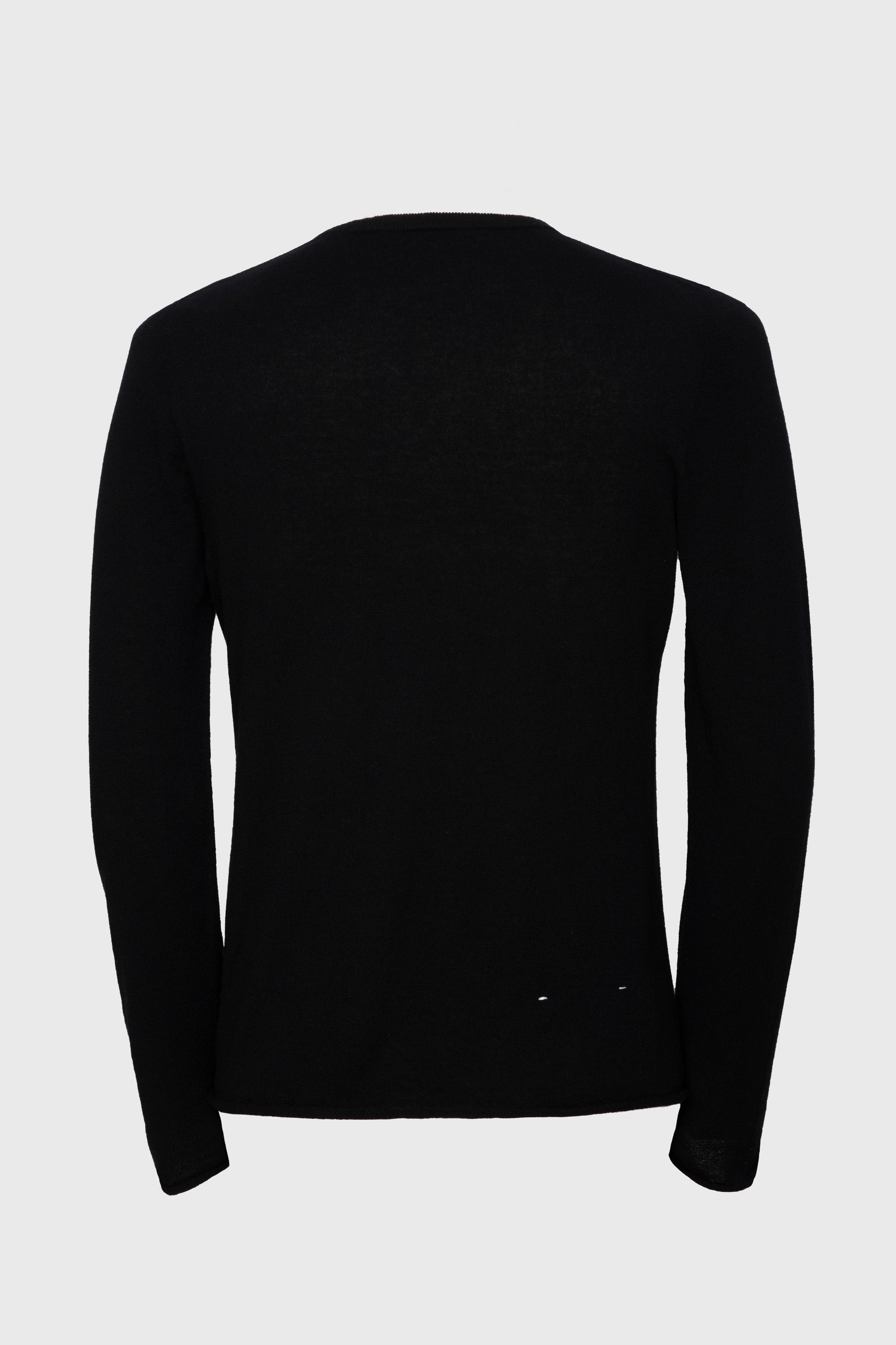 Pull unisexe Stephane en cachemire - Noir