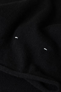 Pull unisexe Stephane en cachemire - Noir