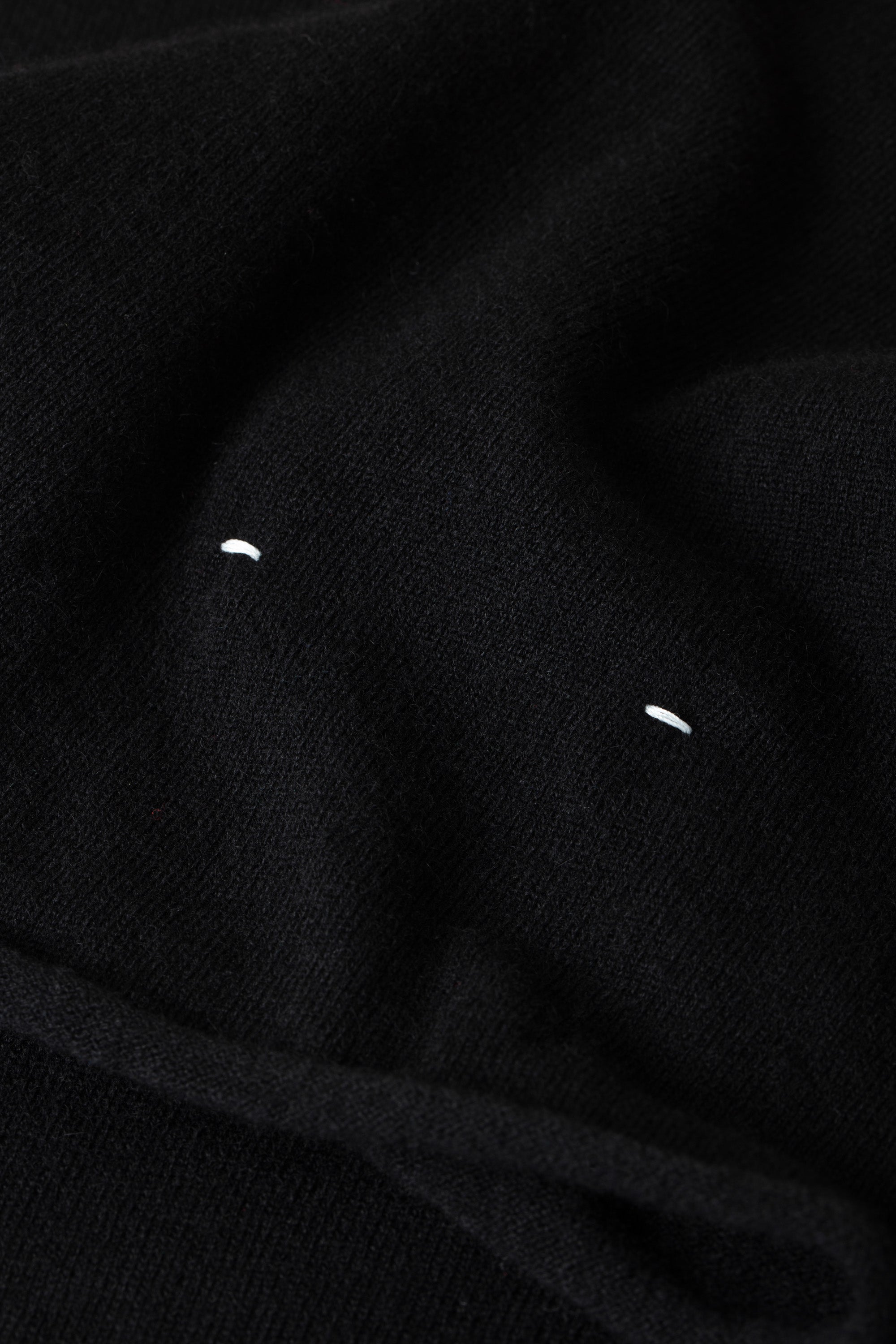 Pull unisexe Stephane en cachemire - Noir