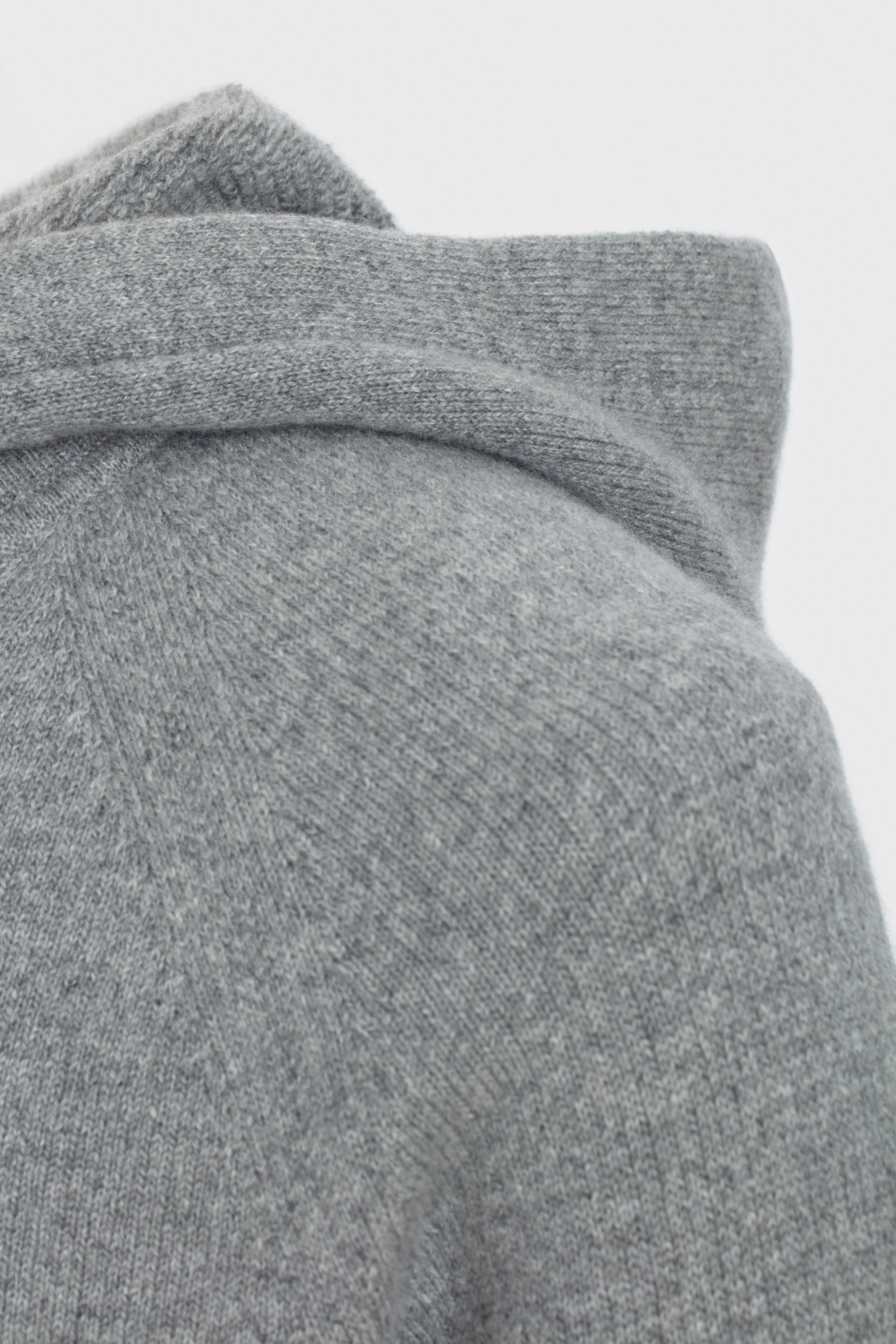 Sweat à capuche unisexe George en cachemire - Gris Clair