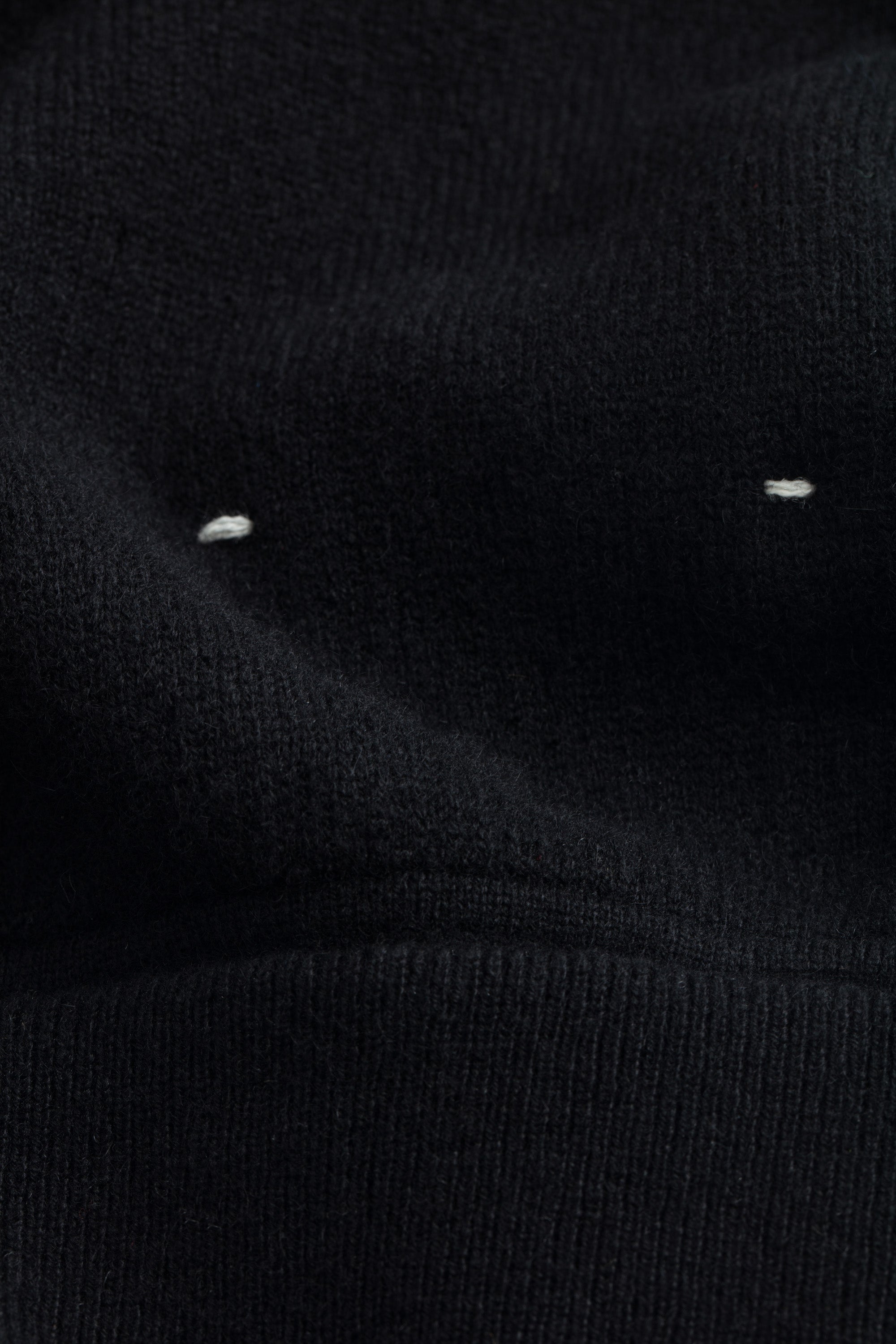 Sweat à capuche unisexe George en cachemire - Noir