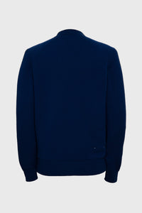 Pull unisexe Gwenn en cachemire - Bleu Pellat