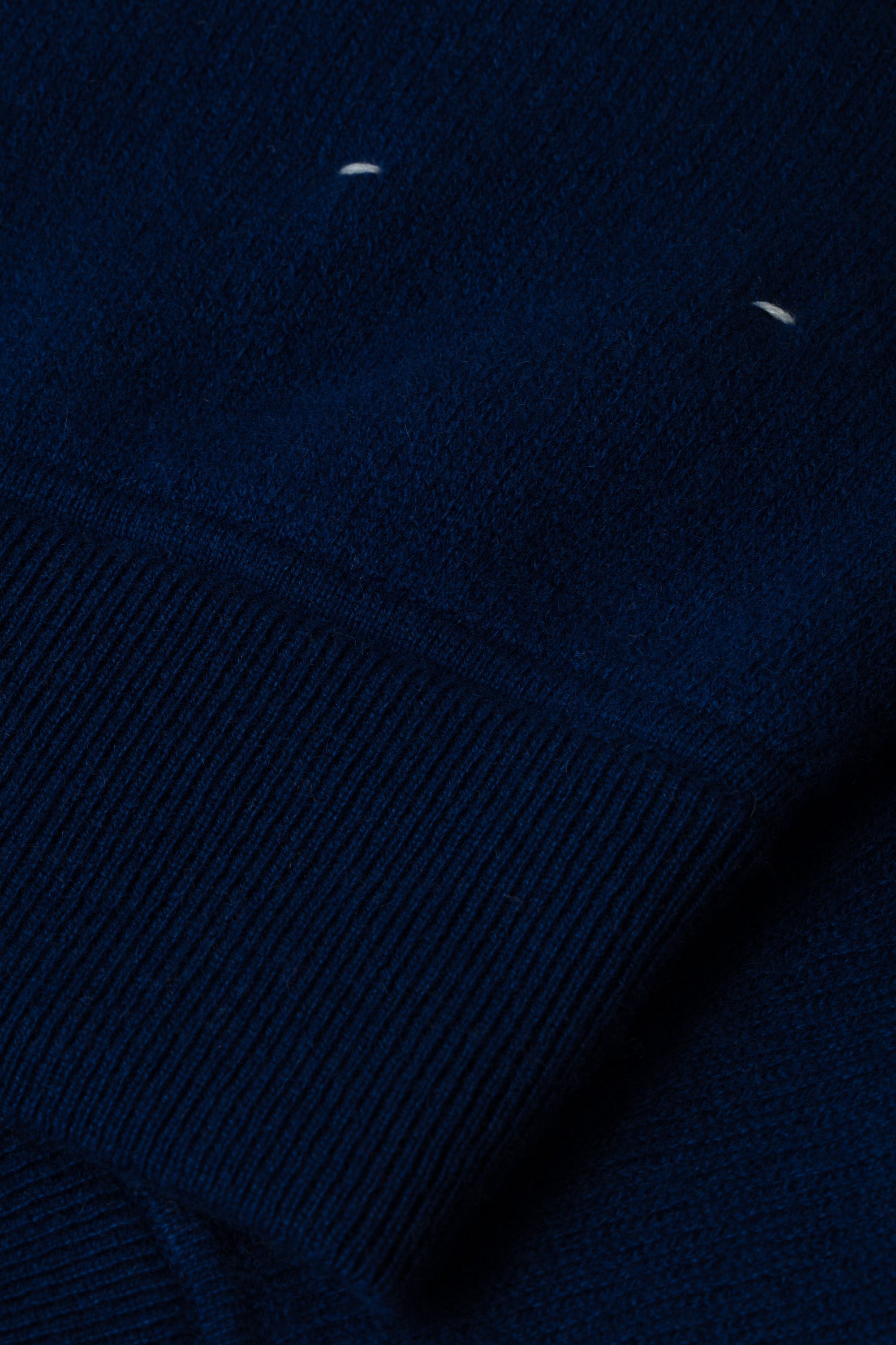 Pull unisexe Gwenn en cachemire - Bleu Pellat