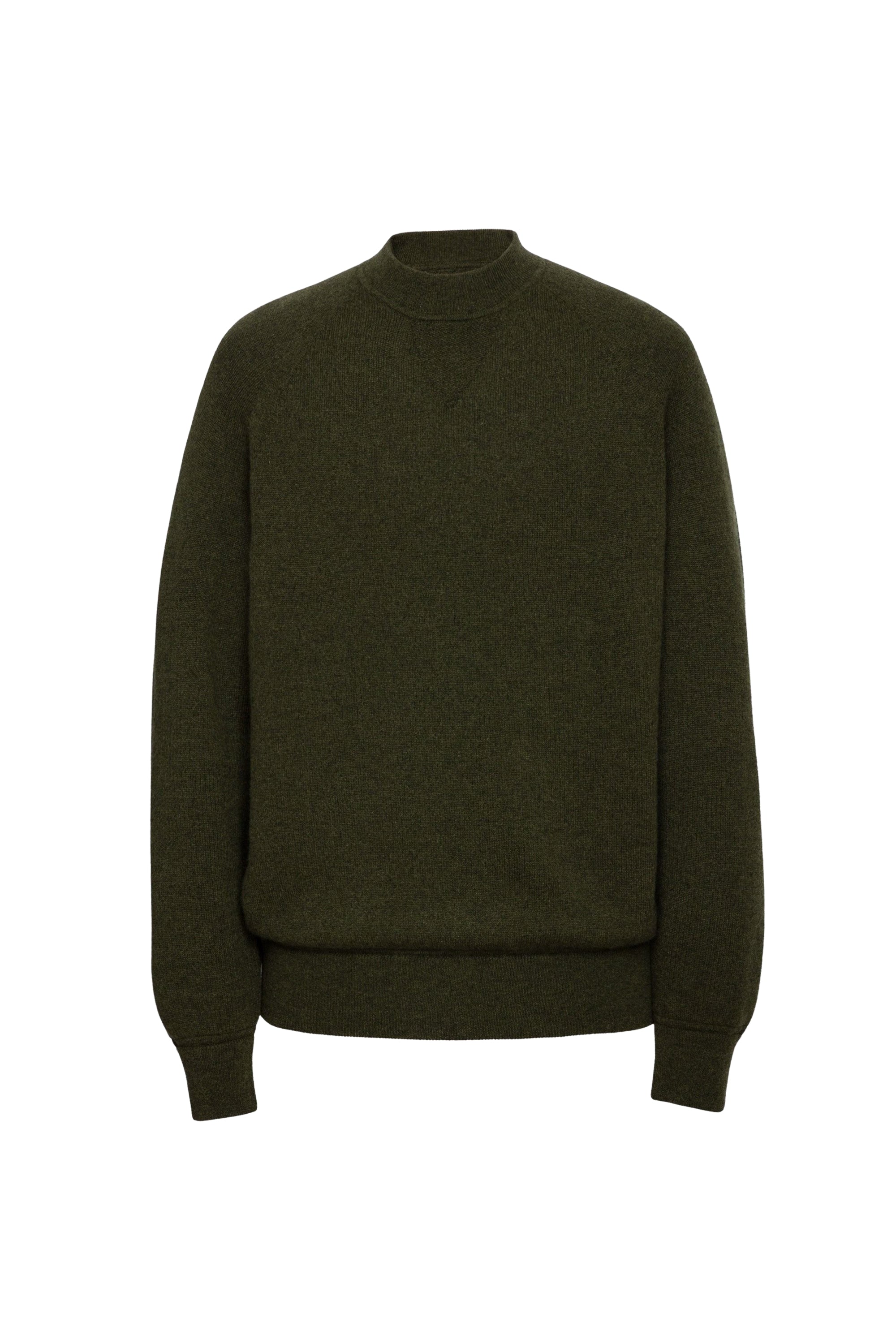 Pull unisexe Gwenn en cachemire - Kaki Chine