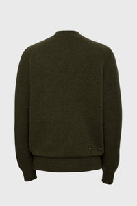 Pull unisexe Gwenn en cachemire - Kaki Chine