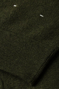 Pull unisexe Gwenn en cachemire - Kaki Chine