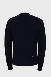 Pull unisexe Marin en laine - Encre & Noir