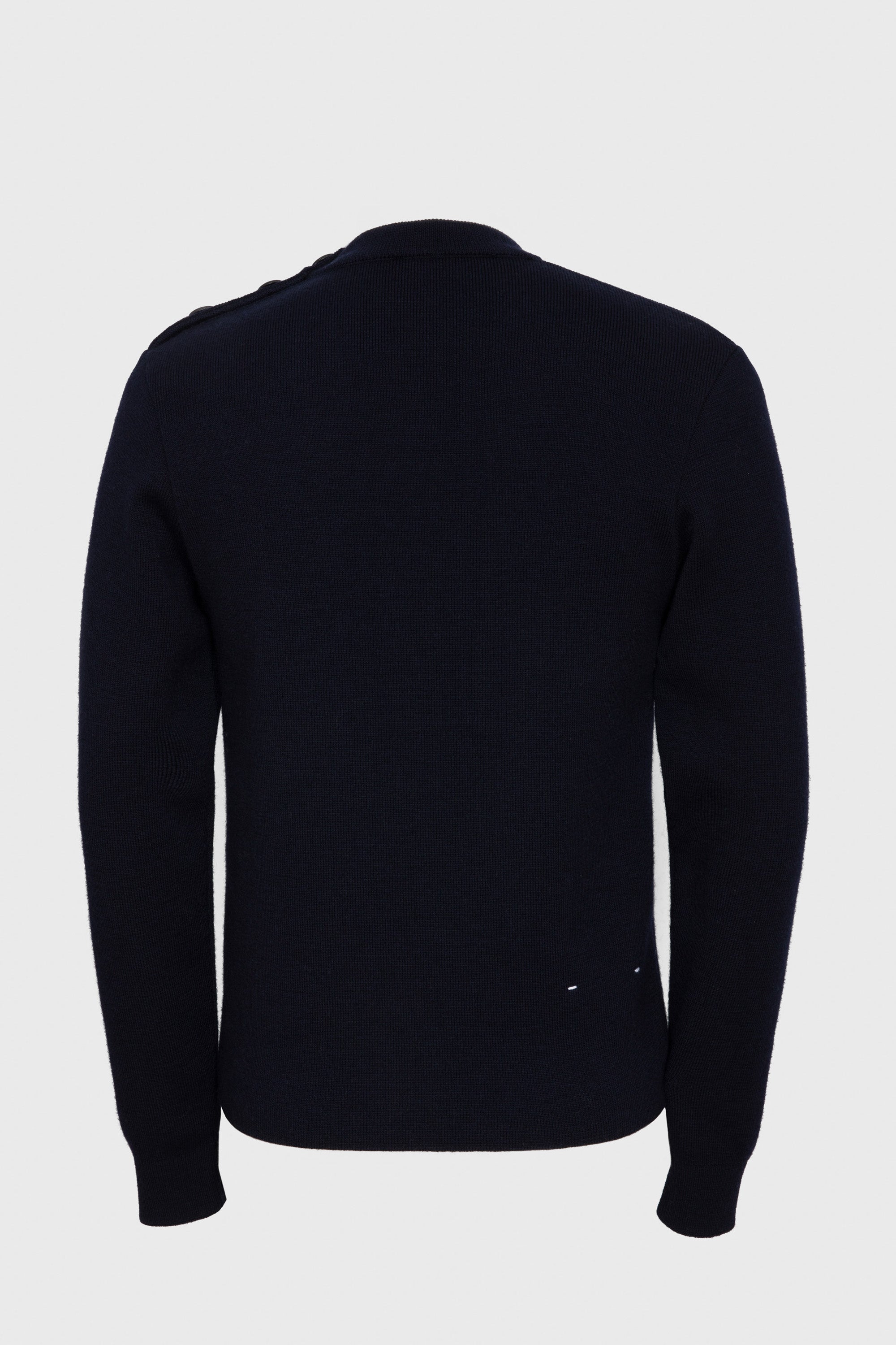 Pull unisexe Marin en laine - Encre & Noir
