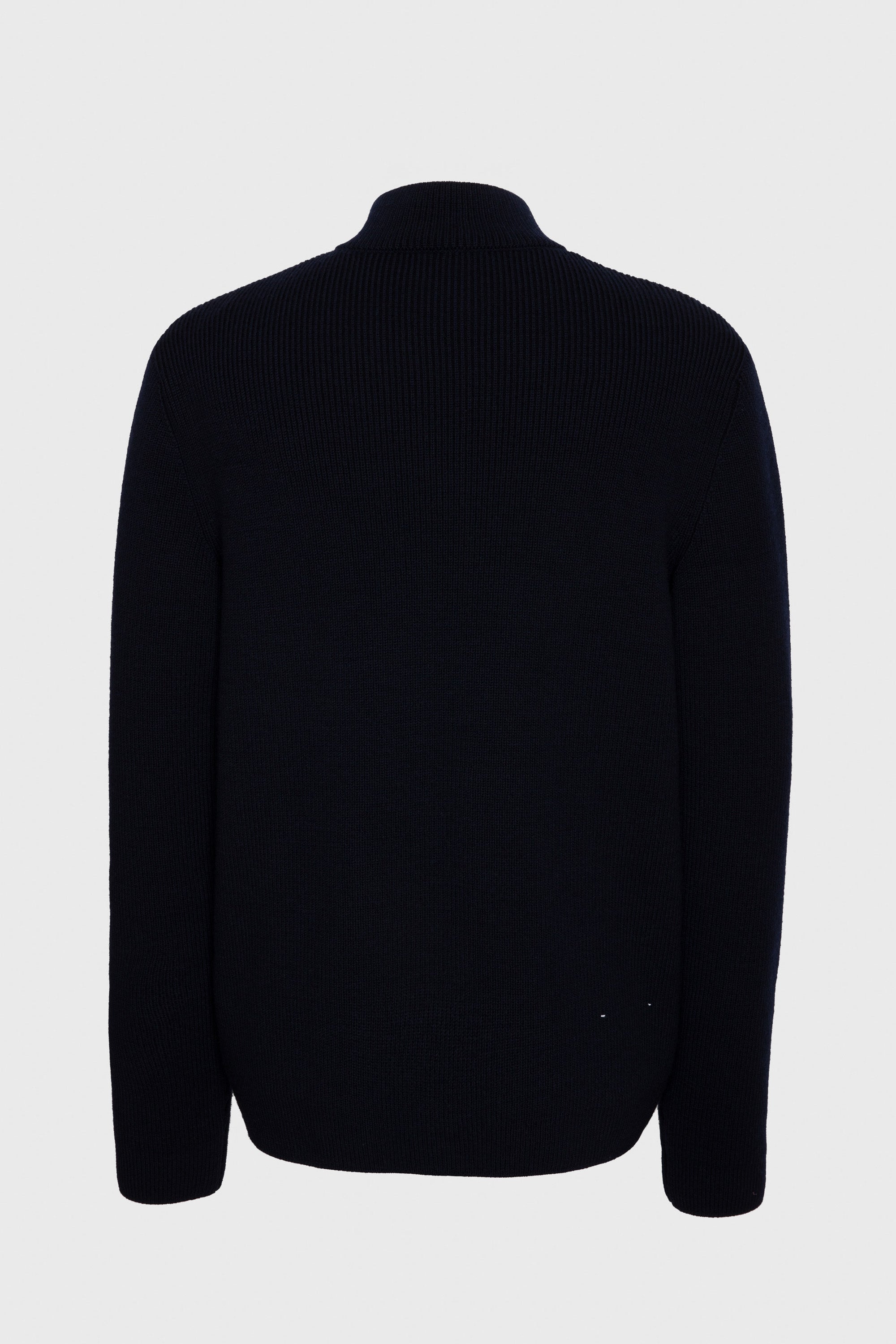 Pull unisexe Tempête en laine & cachemire - Encre & Noir
