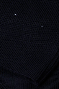 Pull unisexe Tempête en laine & cachemire - Encre & Noir