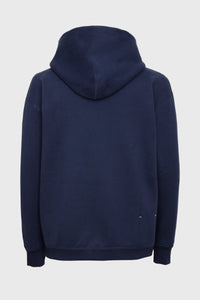 Jackie Cana unisex cotton hoodie - Ink & Yellow