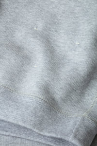 Sweat à capuche unisexe Jackie Cana en coton - Gris Clair & Lait
