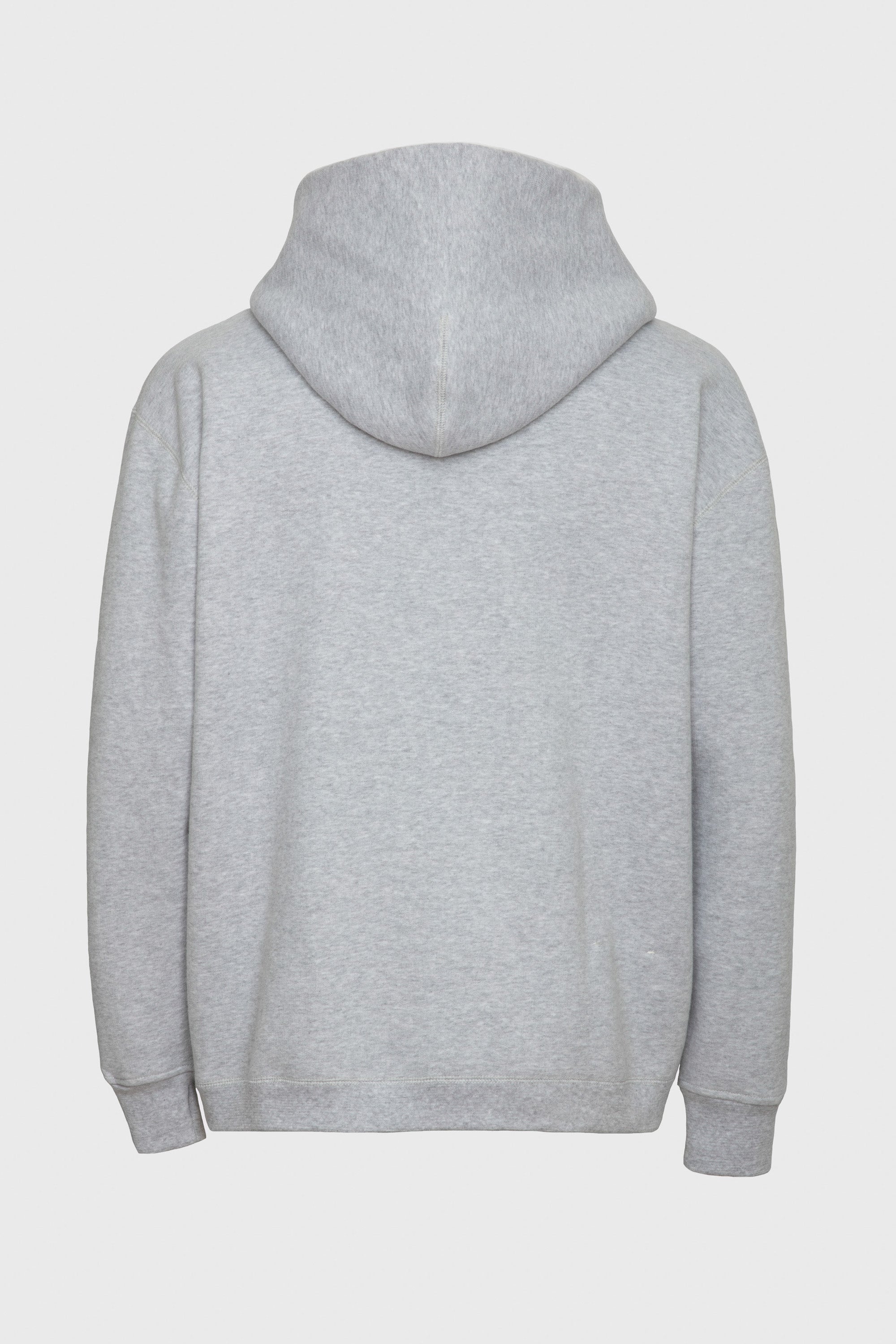 Sweat à capuche unisexe Jackie en coton - Gris Clair & Lait
