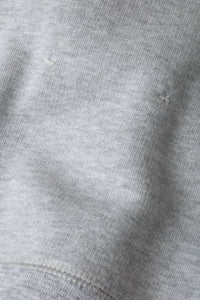 Sweat à capuche unisexe Jackie en coton - Gris Clair & Lait