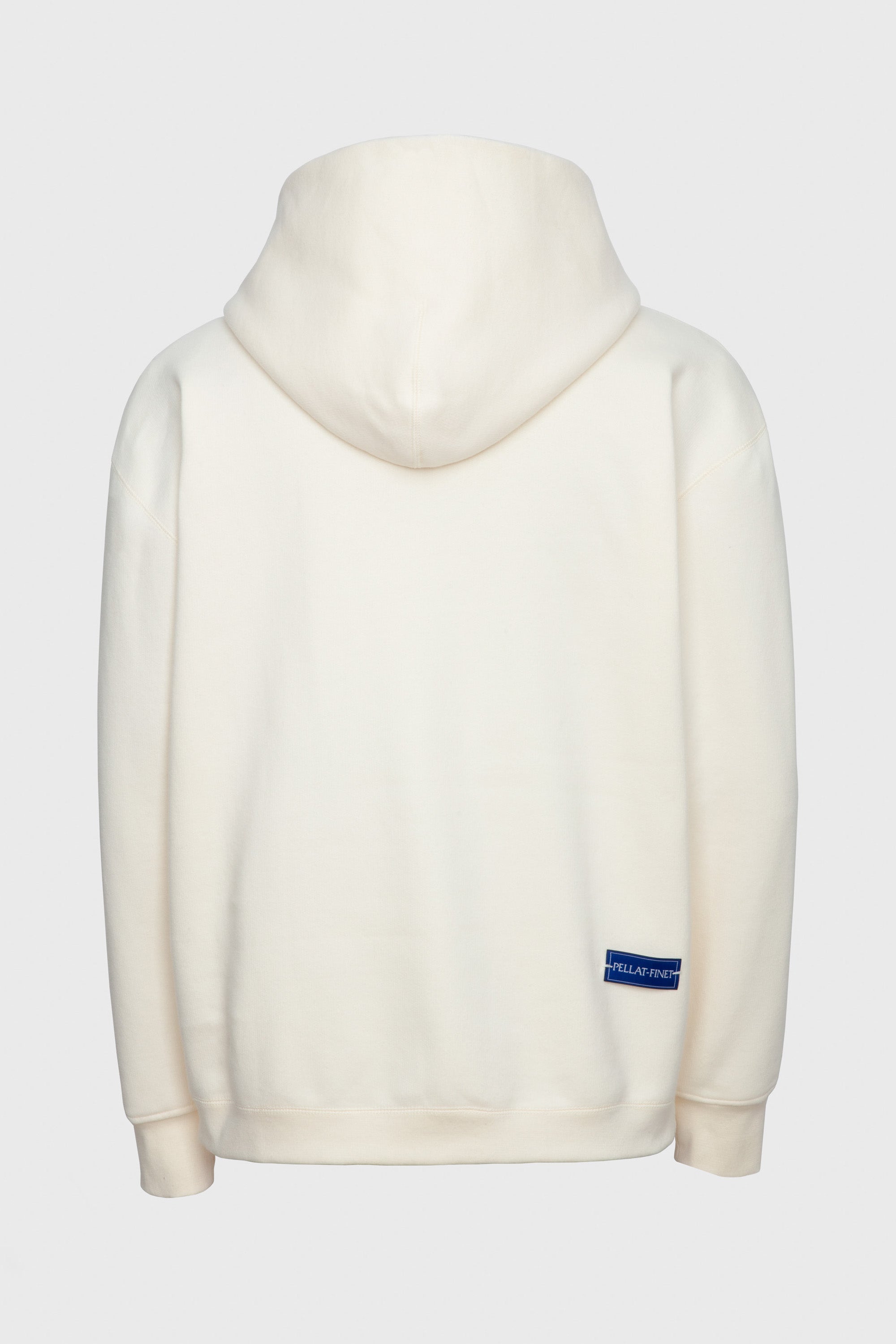 Sweat à capuche unisexe Jackie en coton - Lait & Lait & Noir