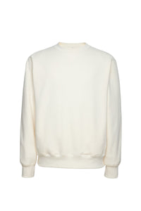 Sweatshirt unisexe Sam Cana en coton - Lait & Tangerine