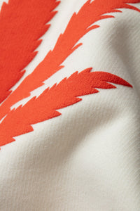 Sweatshirt unisexe Sam Cana en coton - Lait & Tangerine