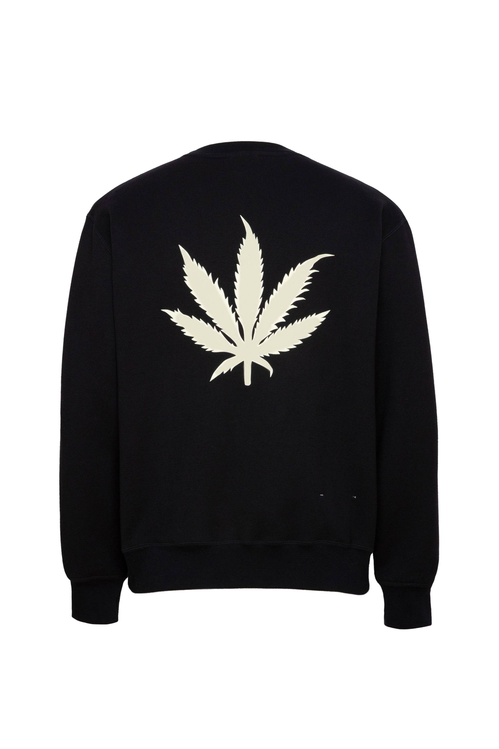 Sam Cana unisex cotton sweatshirt - Black & Milk