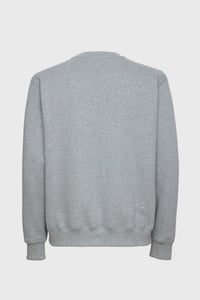 Sam unisex cotton sweatshirt - China & Milk grey