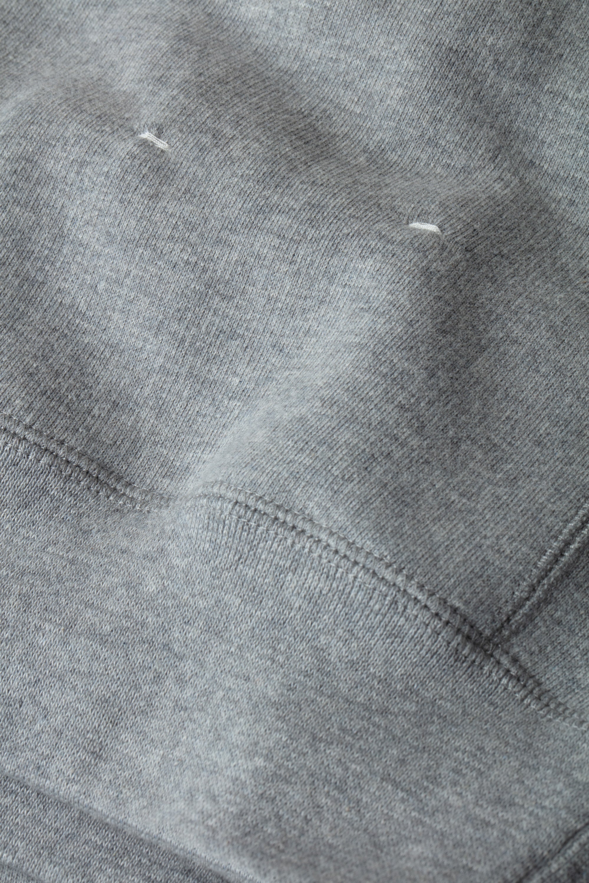 Sam unisex cotton sweatshirt - China & Milk grey