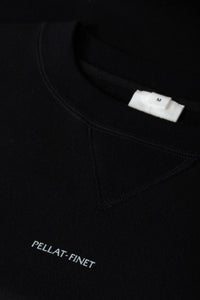Sweatshirt unisexe Sam en coton - Noir & Lait