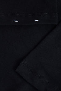 T-shirt unisexe Thierry manches courtes en coton - Noir