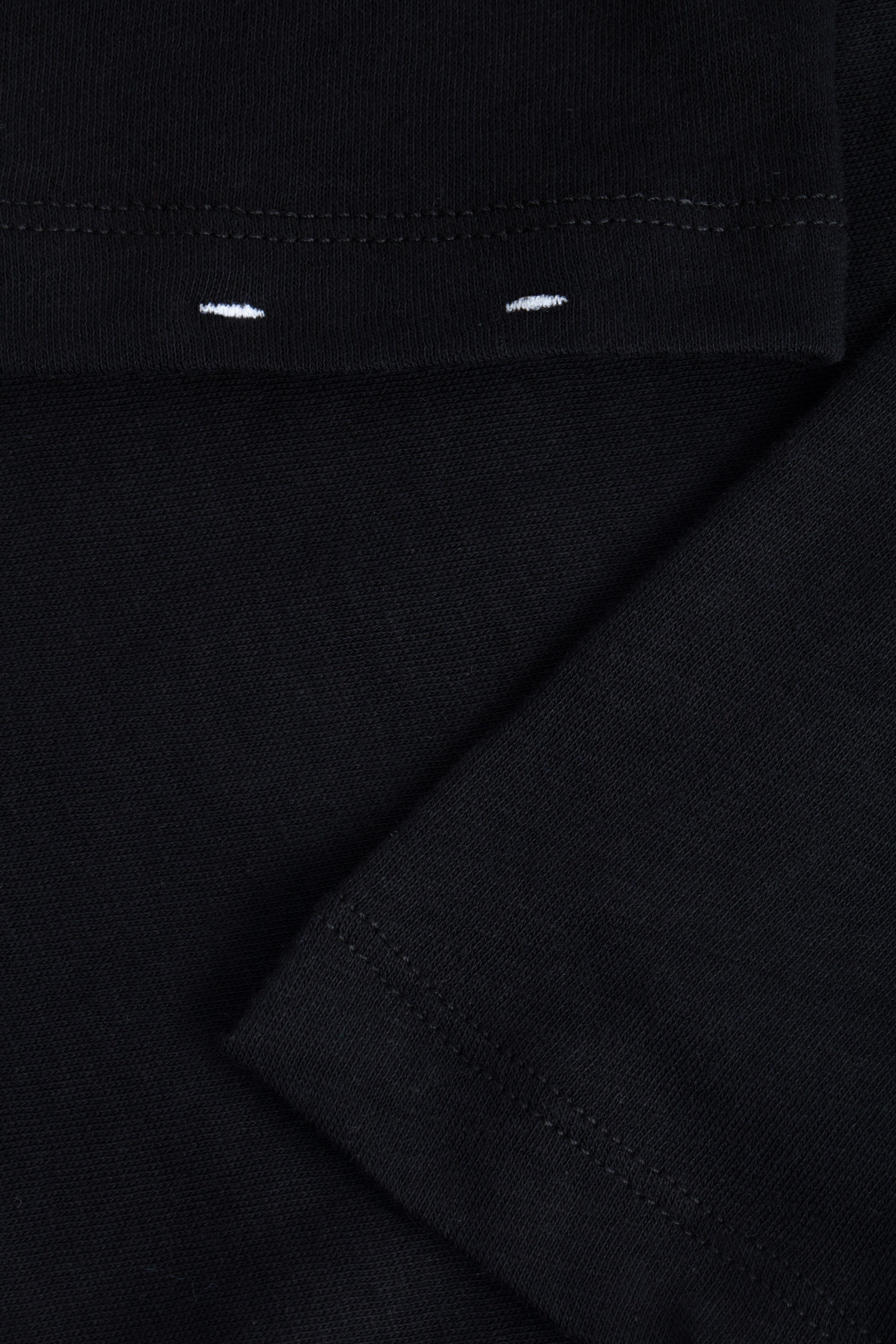 T-shirt unisexe Thierry manches courtes en coton - Noir