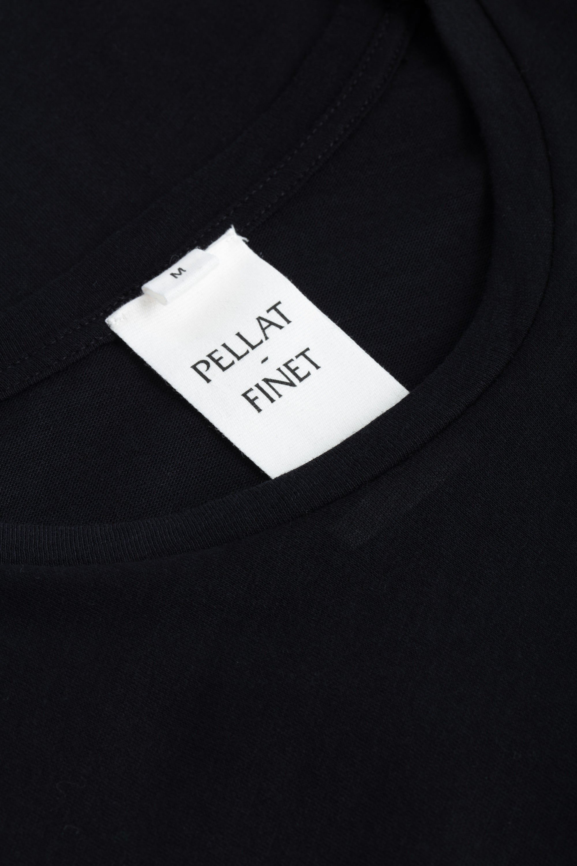 T-shirt unisexe Thierry manches courtes en coton - Noir