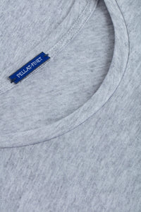 T-shirt unisexe Thierry manches courtes en coton - Gris Clair