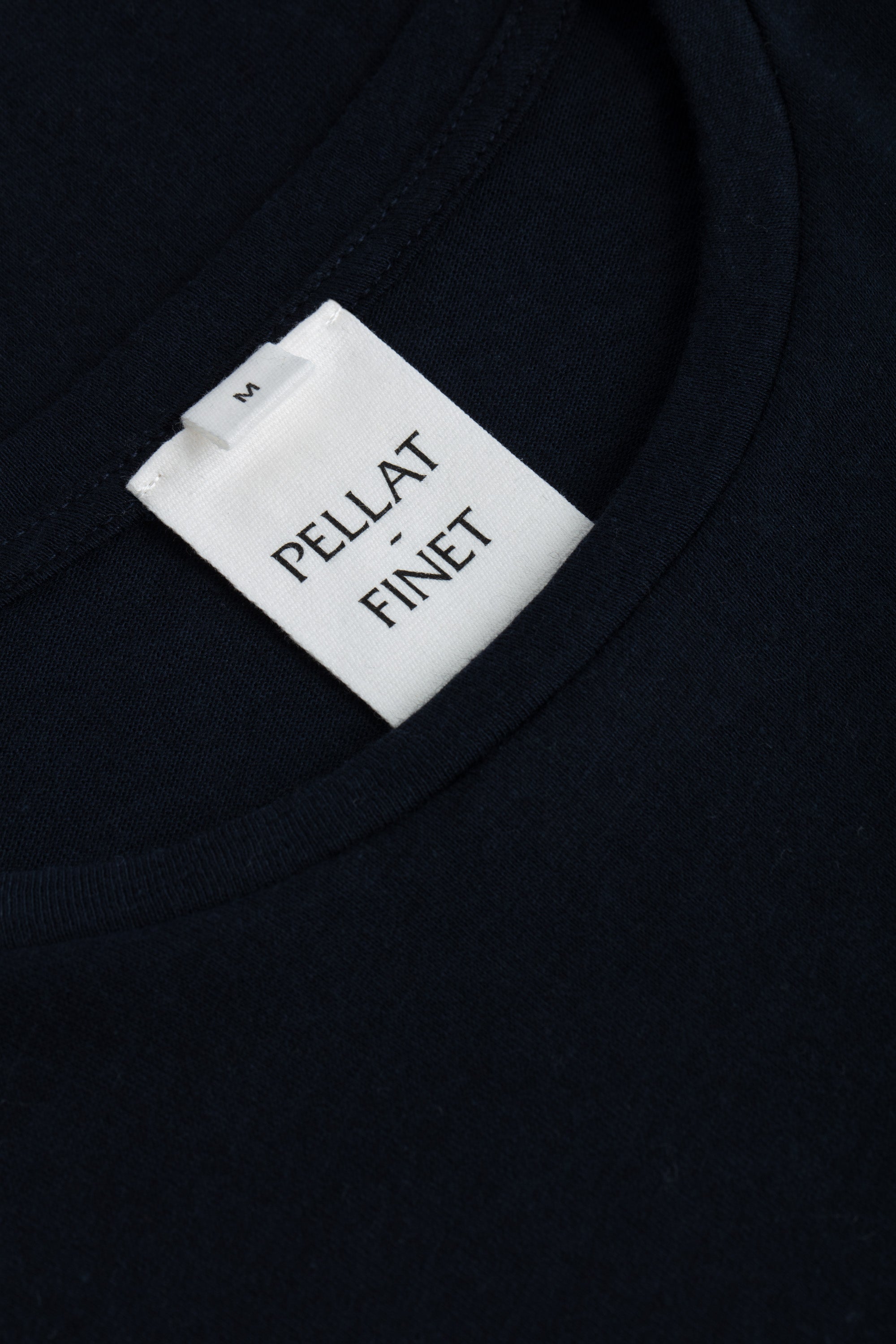 T-shirt unisexe manches longues Terry en coton - Encre