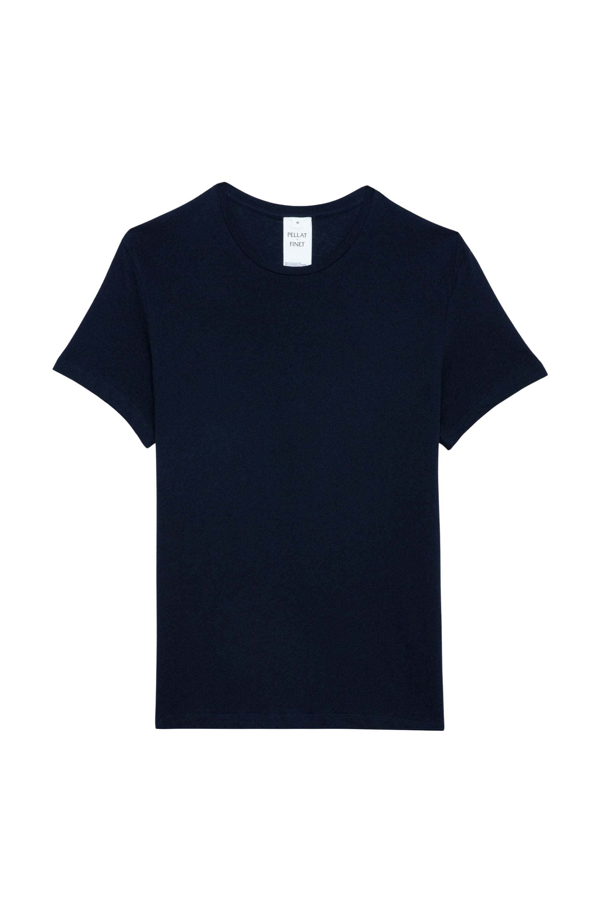 Thierry unisex short-sleeved cotton T-shirt - Ink